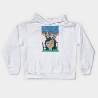 Ten of Swords Kids Hoodie